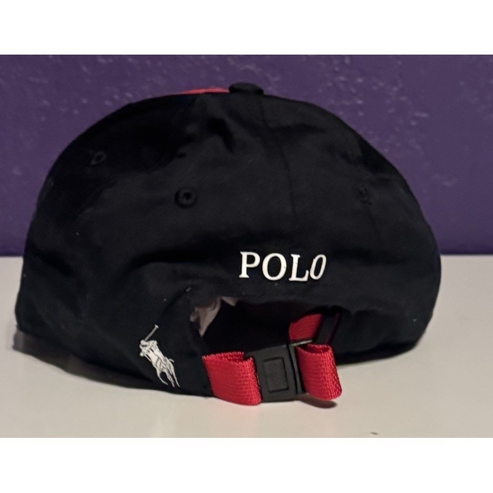 Polo Ralph Lauren P-Wing Hat Stadium Color Block Varsity Track Running RRL Rare - Picture 4 of 7